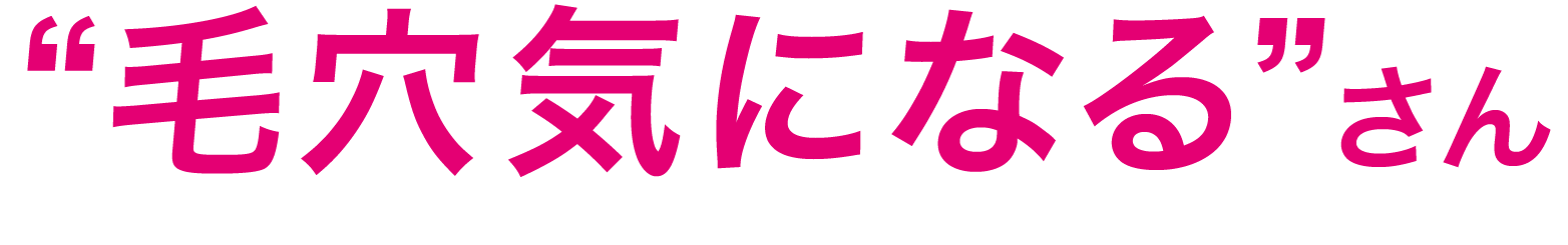 毛穴気になるさん