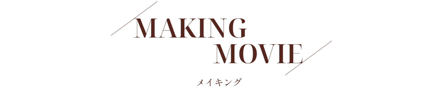 MAKING MOVIE メイキング